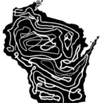 Puzzle del labirinto del Wisconsin